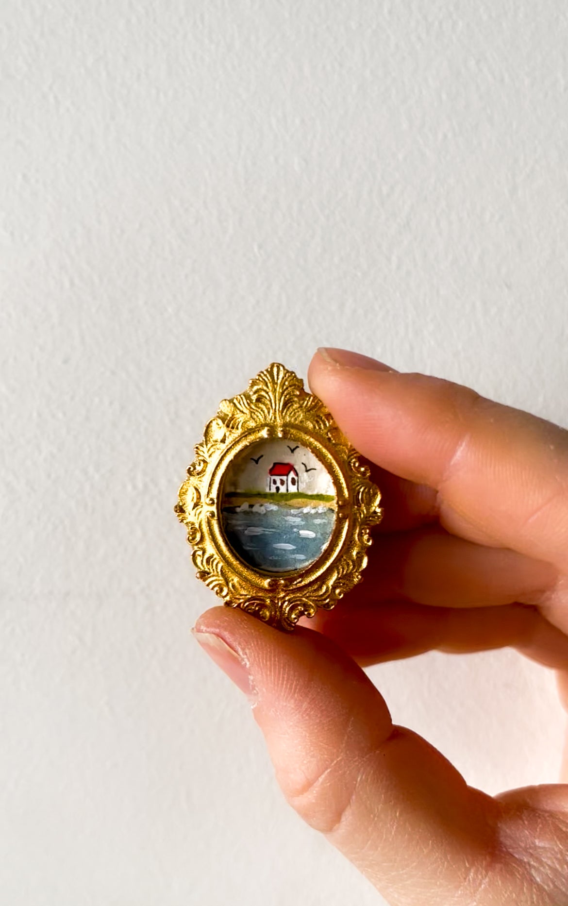 "By the Sea" Magnet (small)
