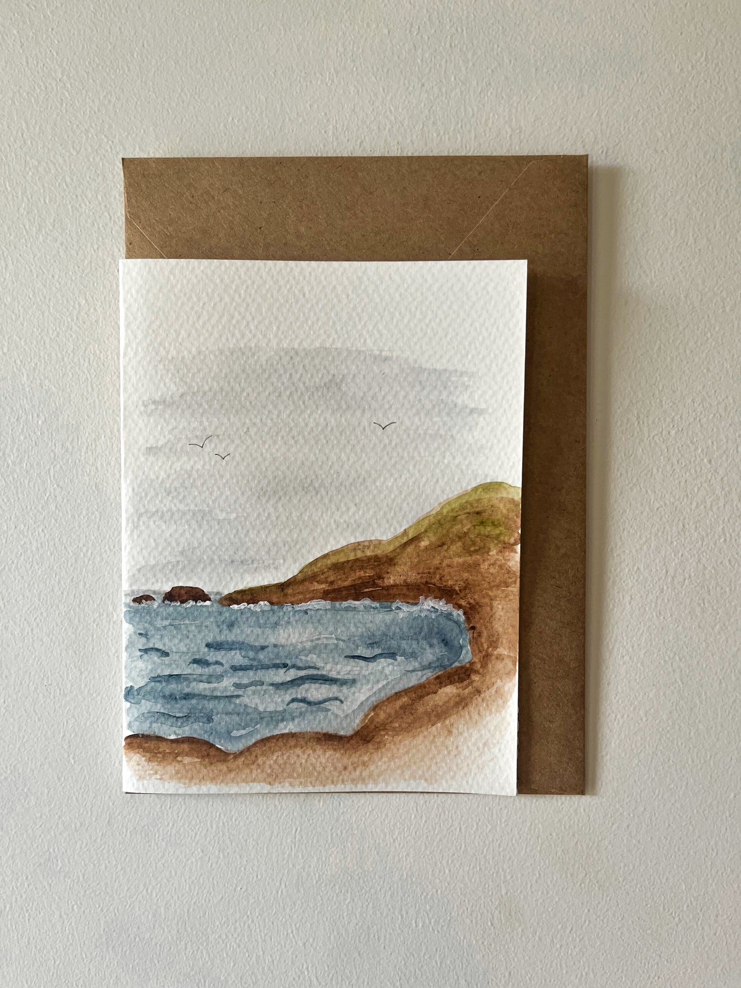 Little Bay Watercolor Card