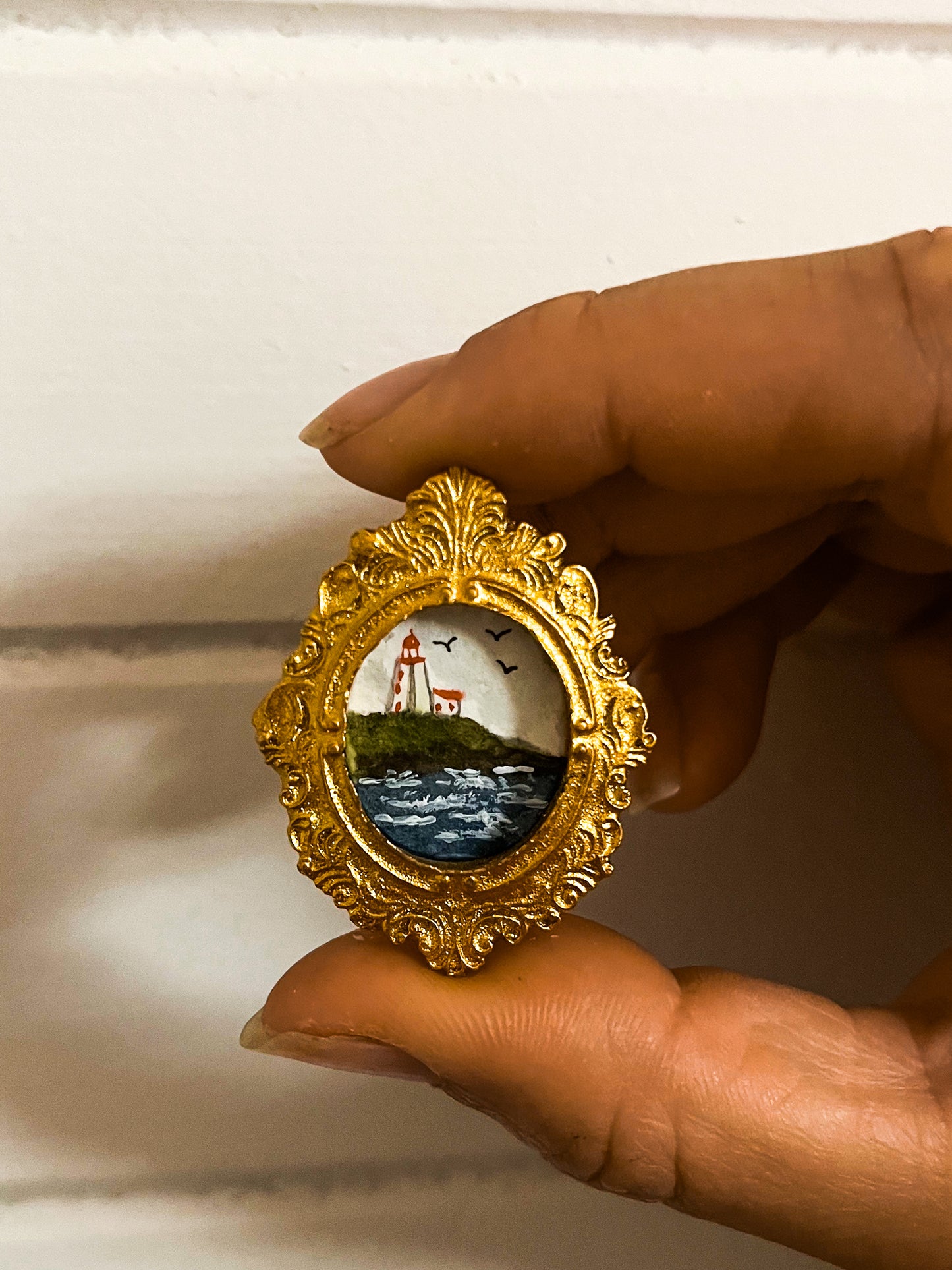 Swallowtail Lighthouse Magnet (small)