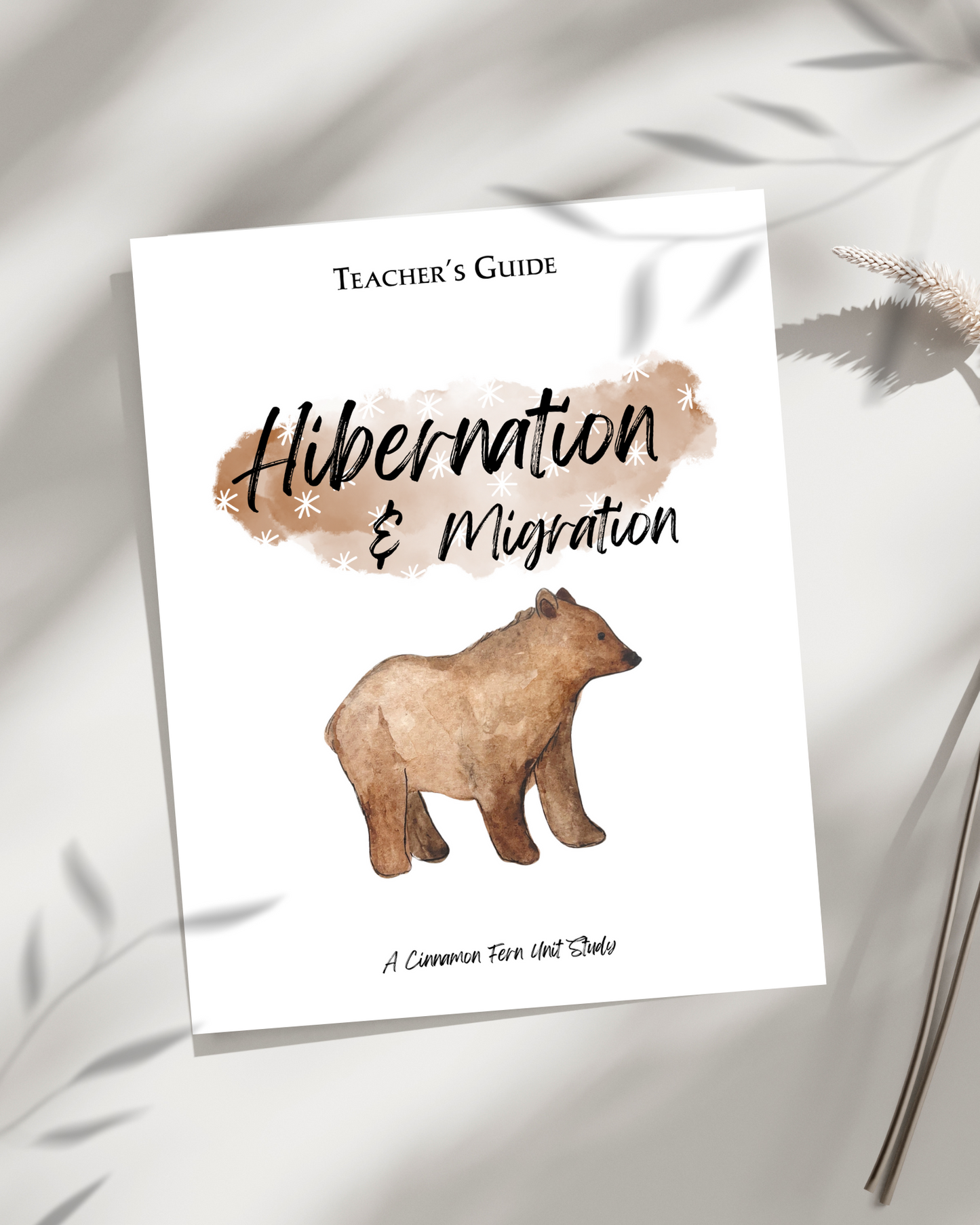 Hibernation and Migration Unit Study