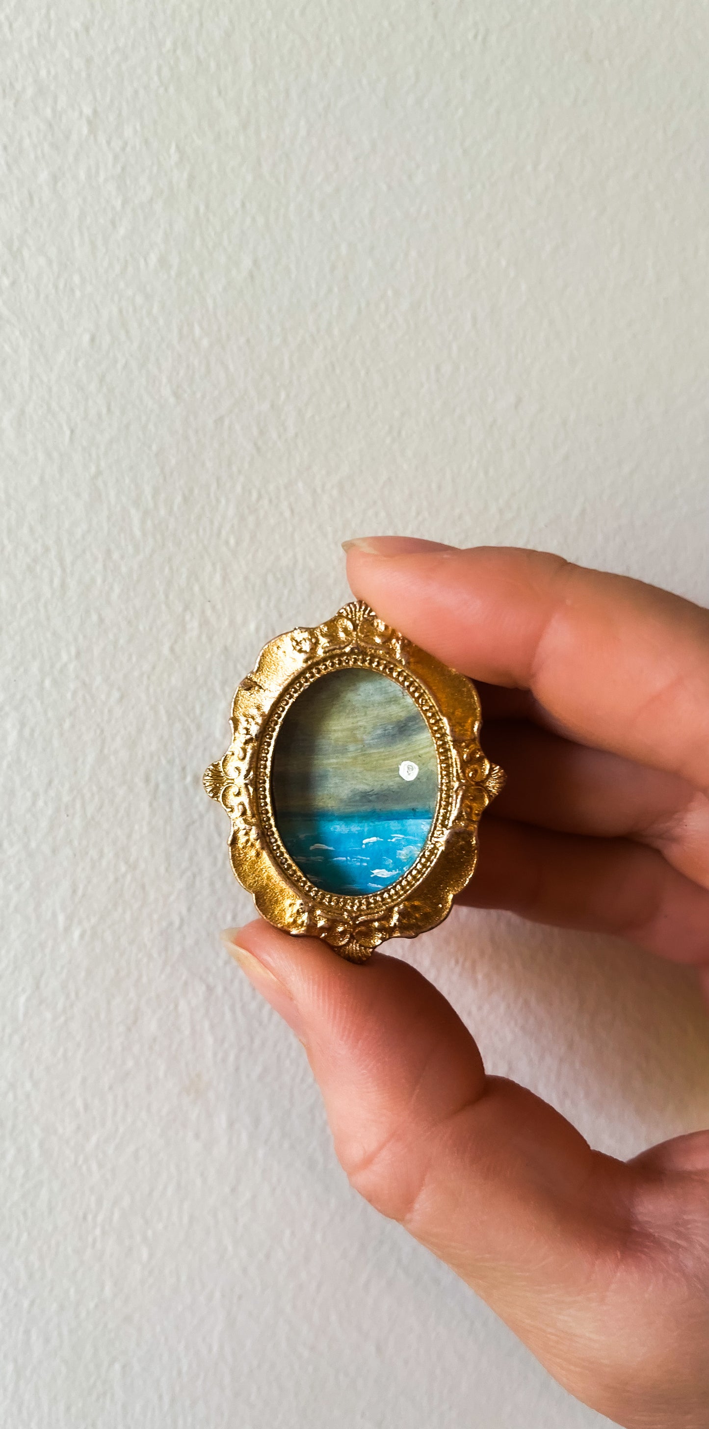 Ocean Oil Painting Magnet
