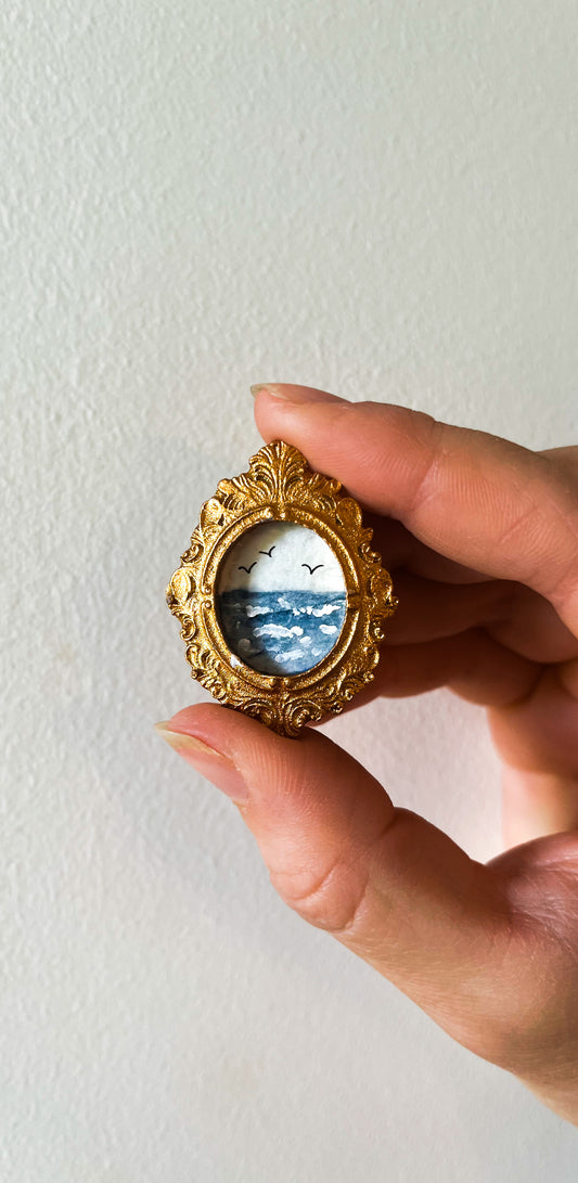 "No Land in Sight" Magnet