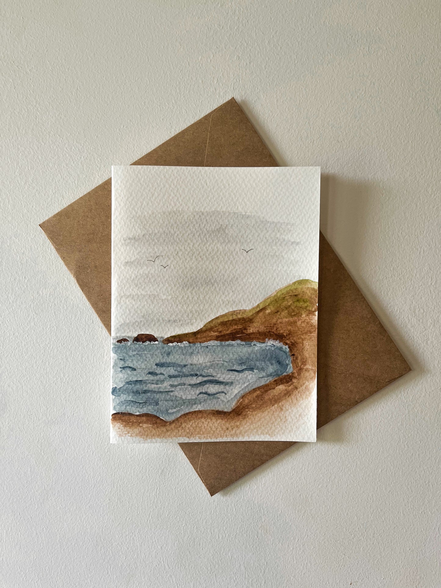 Little Bay Watercolor Card