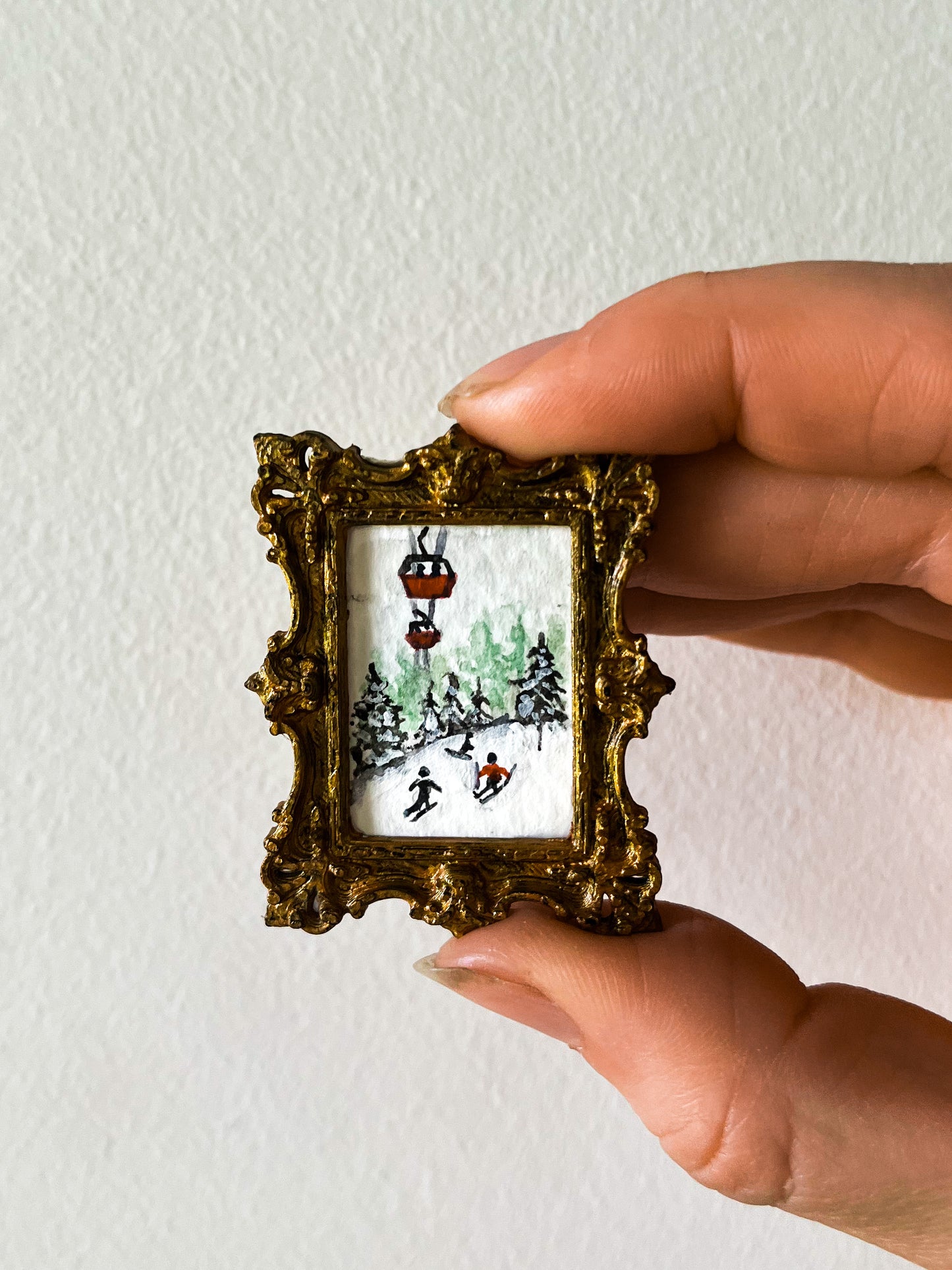 "On the Slopes" Magnet