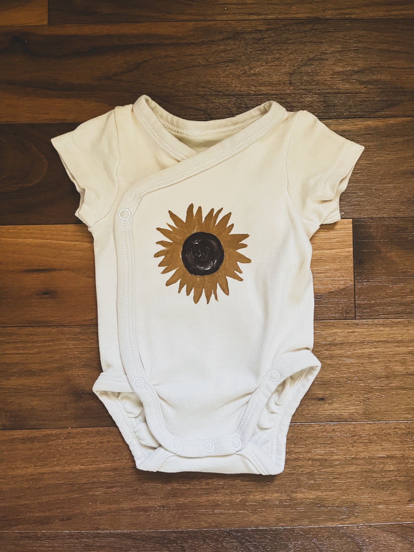 100% Organic Cotton Baby Onesies (Short Sleeve)